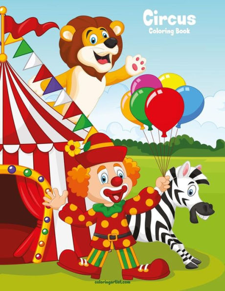 Circus Coloring Book 1
