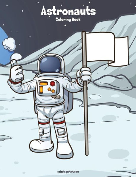 Astronauts Coloring Book 1