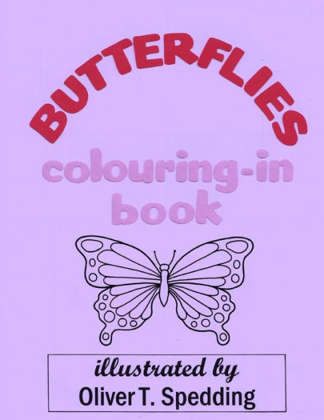 Butterflies Colouring-in Book