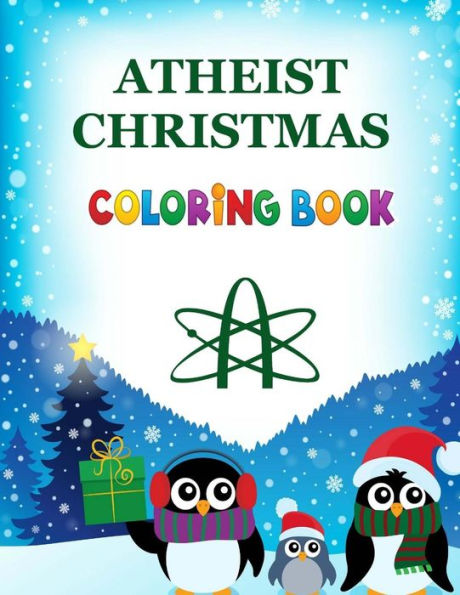 Libro para colorear de Navidad ateo