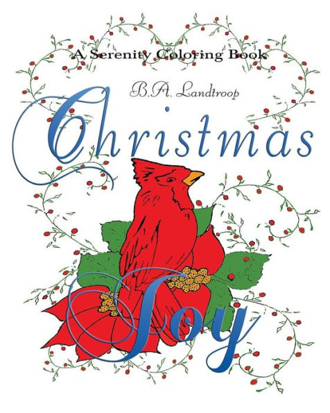 Christmas Joy: A Serenity Coloring Book (A Serenity Coloring Books)