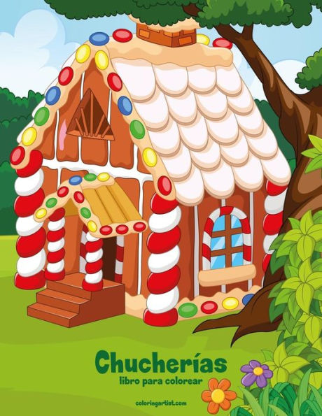 Chucherías libro para colorear 1 (Spanish Edition)