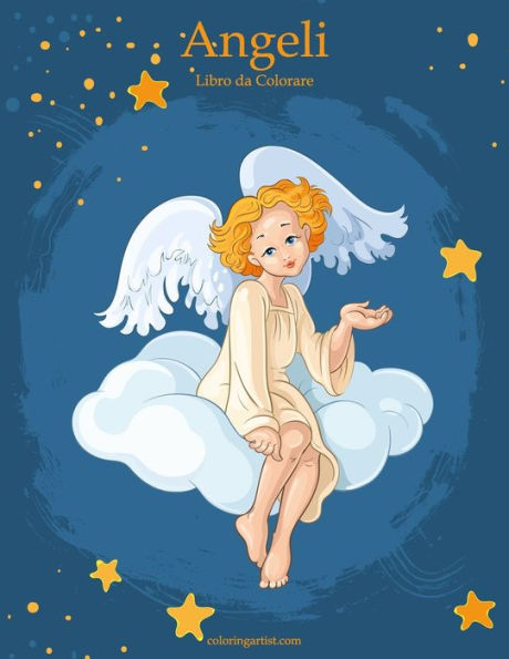Angeli Libro da Colorare 1 (Italian Edition)