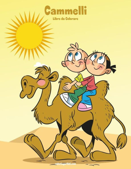 Cammelli Libro da Colorare 1 (Italian Edition)