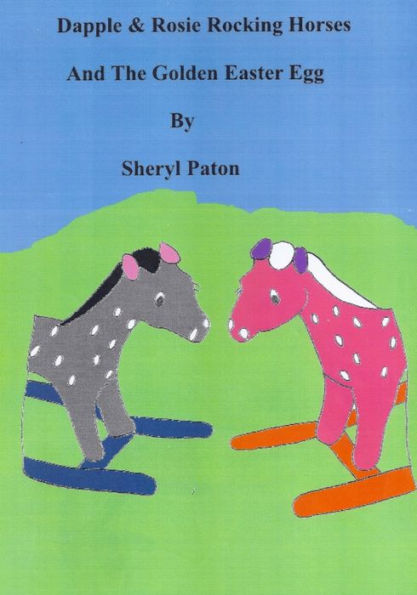 Caballo balancín rucio y Rosie Encuentra el huevo de Pascua dorado