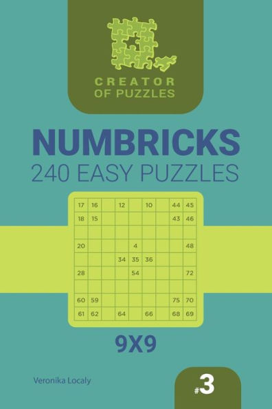 Creator of puzzles - Numbricks 240 Easy (Volume 3)