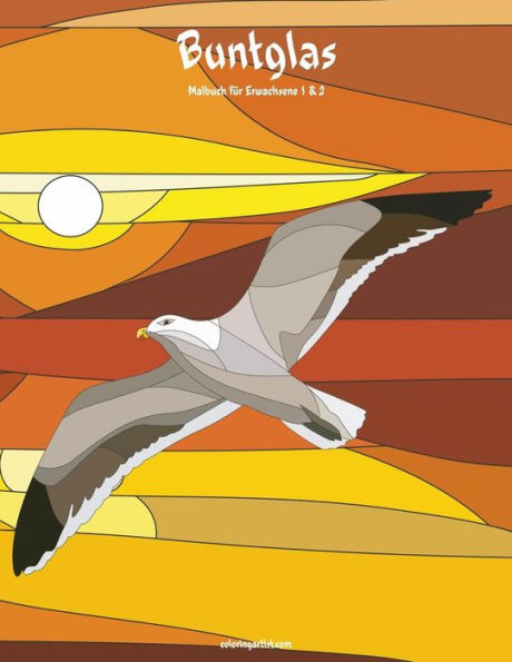 Buntglas-Malbuch für Erwachsene 1 & 2 (Edición alemana)