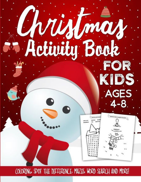 Christmas Activity Book - 9781989543511