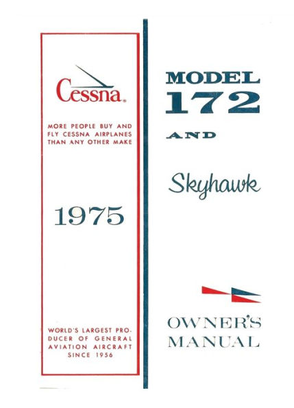 Cessna 1975 Model 172 And Skyhawk Owner's Manual