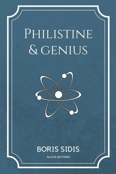 Philistine And Genius: New Edition In Large Print - 9782384551514