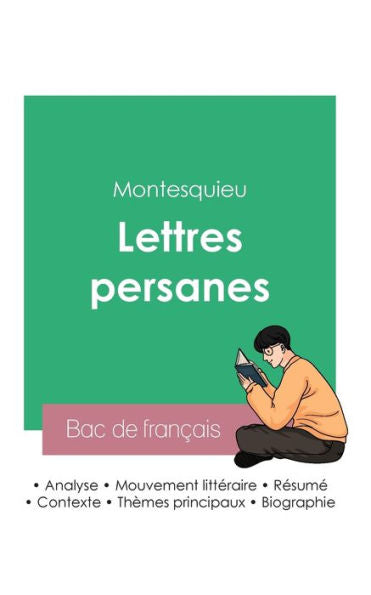 Reussir Son Bac De Francais 2023: Analyse Des Lettres Persanes De Montesquieu (French Edition)