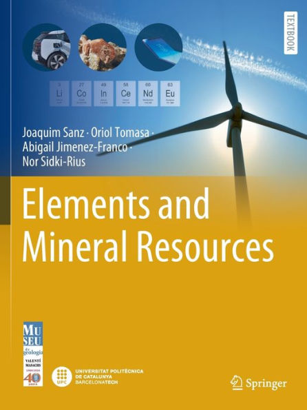 Elementos y recursos minerales (libros de texto Springer en ciencias de la tierra, geografía y medio ambiente) - 9783030858919