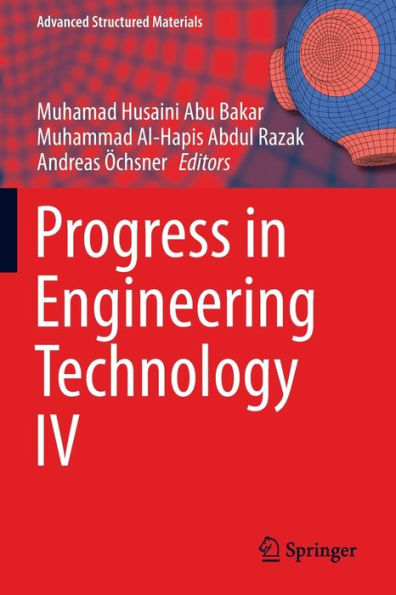 Progress In Engineering Technology Iv (Advanced Structured Materials, 169) - 9783030932527
