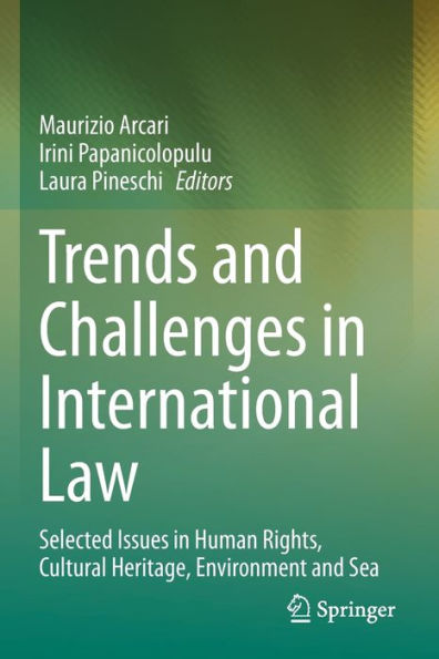 Trends And Challenges In International Law: Selected Issues In Human Rights, Cultural Heritage, Environment And Sea - 9783030943899