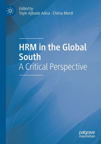 Hrm In The Global South: A Critical Perspective