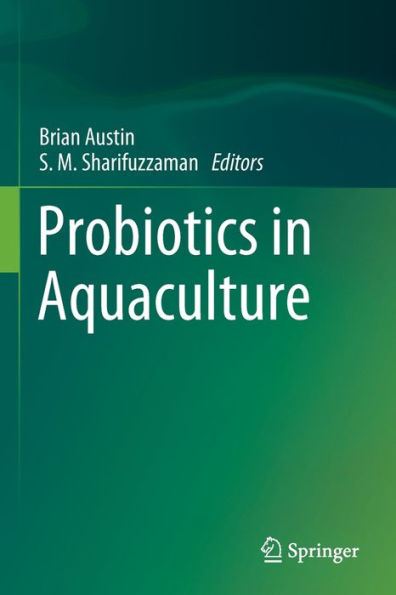 Probiotics In Aquaculture - 9783030986230