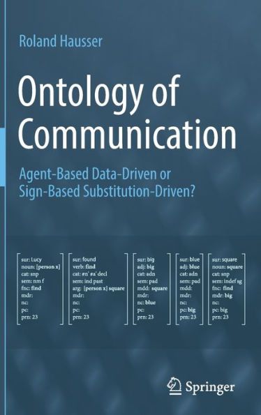 Ontology Of Communication: Agent-Based Data-Driven Or Sign-Based Substitution-Driven?