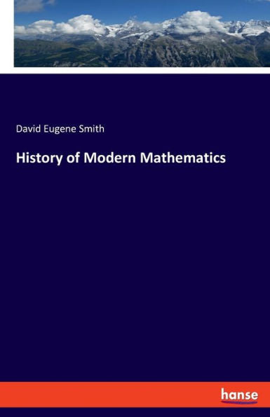 History Of Modern Mathematics - 9783348088855