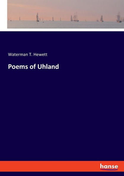 Poems Of Uhland - 9783348090360