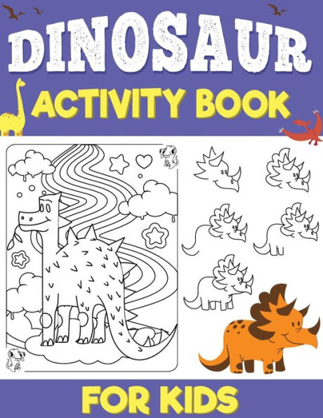 Dinosaurs Activity Book For Kids: Dinosaurs How To Draw, Sudoku Activity Book For Kids, Dinosaur Activity Book For Biys - 9783481471590