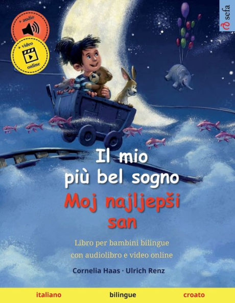 Il Mio Più Bel Sogno - Moj Najljepši San (Italiano - Croato): Libro Per Bambini Bilingue, Dai 3-4 Anni In Su (Sefa Libri Illustrati In Due Lingue - Italiano / Croato) (Italian Edition)