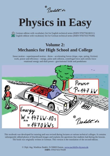 Physics In Easy: Mechanics For High School And College
