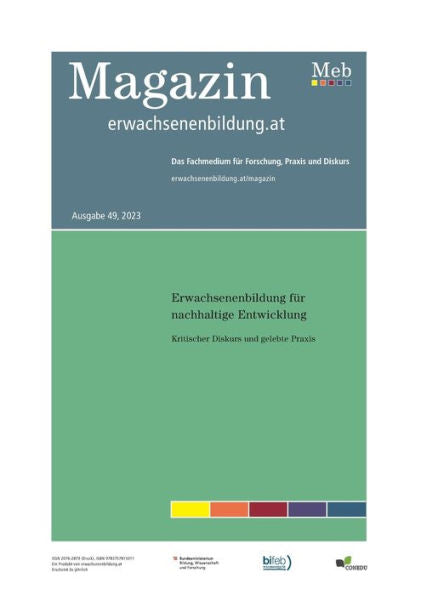 Erwachsenenbildung Für Nachhaltige Entwicklung: Kritischer Diskurs Und Gelebte Praxis (German Edition)