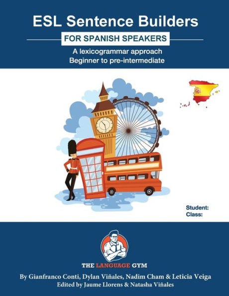 Esl Sentence Builders - Spanish (The Language Gym - Sentence Builder Books) - 9783949651649
