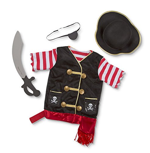 Melissa & Doug Pirate Role Play Costume Set
