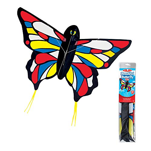 Melia & Doug autiful Butterfly Single Line aped Kite (50-Inch Wingan)