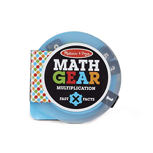 Melissa & Doug Children?s Book - Math Gear Multiplication Fast Facts Interactive Board Book