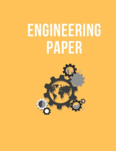 Engineering Paper: BookFactory Professional Engineering Notebook - 140 Pages,  great design and nice yellow cover