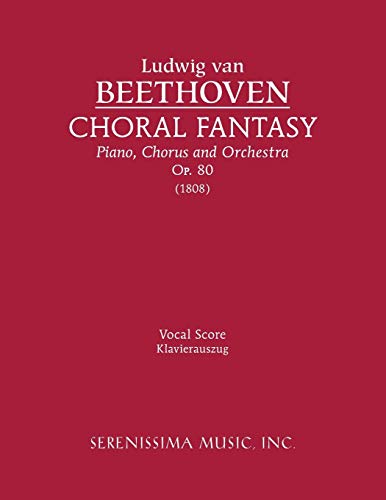 Choral Fantasy, Op.80: Vocal score (German Edition)