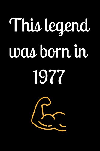 This legend was born in 1977