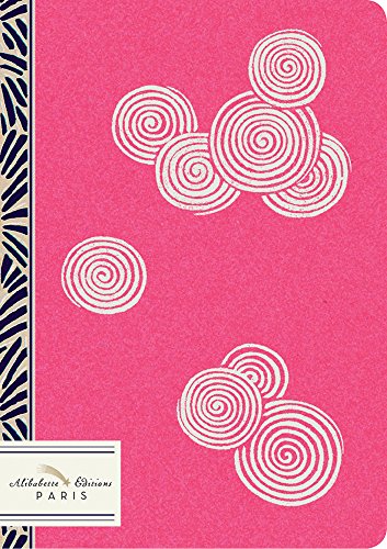Alibabette Editions Paris - Nami - Mini Journal - 6.75 x 4.75 inches, Unlined Ivory Paper w/Ecru Linen Stitching, 64 Numbered Pages, Matte Cover