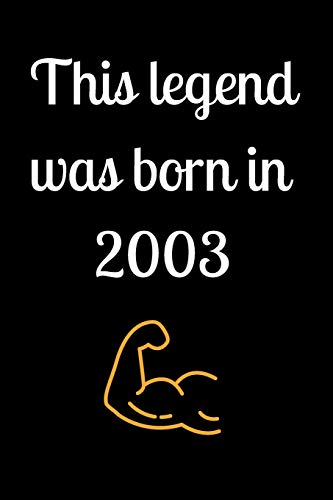 This legend was born in 2003