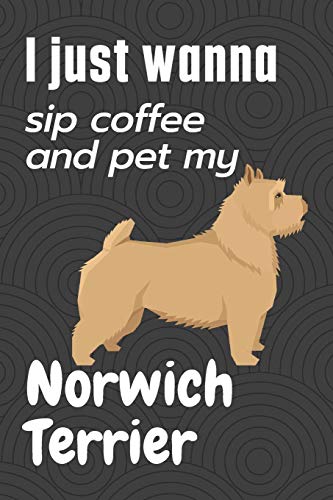 I just wanna sip coffee and pet my Norwich Terrier: For Norwich Terrier Dog Fans