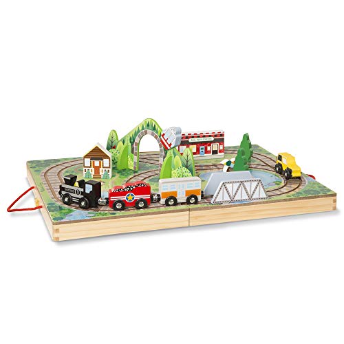 Melissa & Doug Take-Along Railroad
