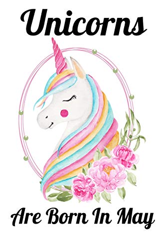 Unicorns Are Born In May: Happy Unicorn Birthday by MOBOOK ART