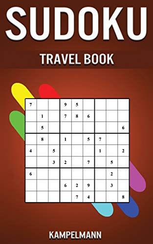 Sudoku Travel Book: Small Compact 5?? x 8?? Edition with 200 Medium to Hard Sudokus and Solutions
