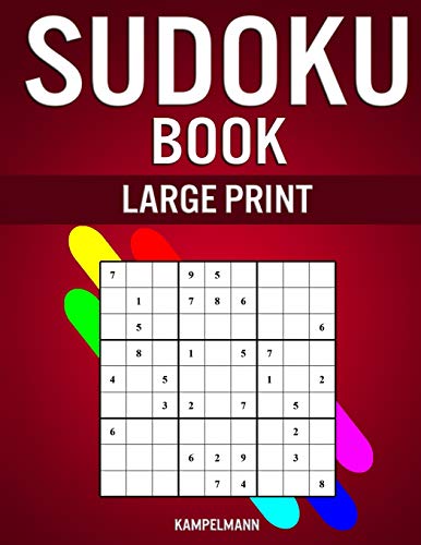 Sudoku Book Large Print: 200 Easy to Hard Large Print Sudokus in Big 8.5?? x 11?? Book - With Insutrctions and Solutions