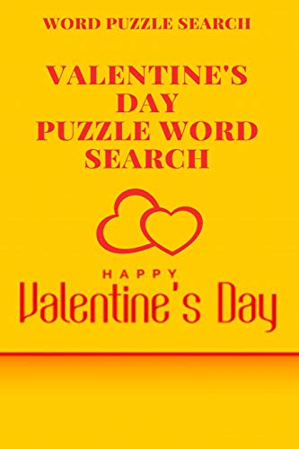Word puzzle Search Valentine's Day puzzle Word Search Happy Valentine's Day by Word puzzle Search Book