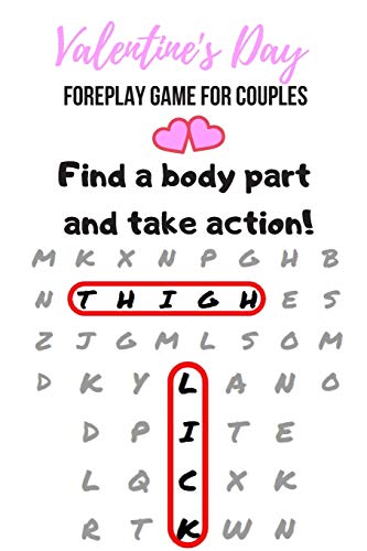 Valentine's Day Foreplay Game for Couples: Word Search Challenge for Adults | Large Print | Romantic & Naughty Puzzle Book | Gift for Boyfriend, Girlfriend, Husband or Wife