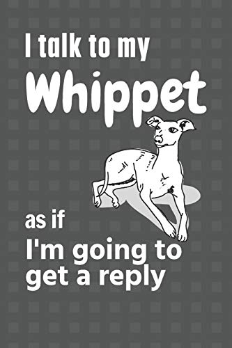 I talk to my Whippet as if I'm going to get a reply: For Whippet Puppy Fans