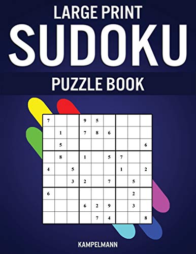 Large Print Sudoku Puzzle Book: 200 Easy and Medium Sudokus - Large Print