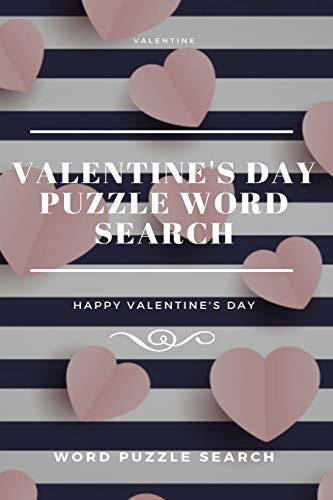 Valentine Valentine's Day puzzle Word Search Happy Valentine's Day