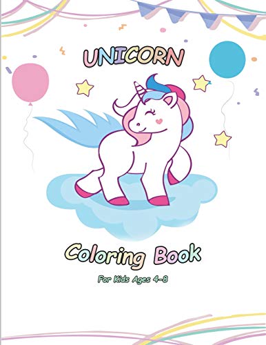Unicorn Coloring Book: 100 Magical Unicorn Designs for Girls Age 4-8 (Books for Kids)
