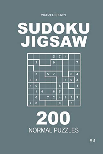 Sudoku Jigsaw - 200 Normal Puzzles 9x9 (Volume 8)