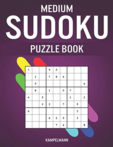 Medium Sudoku Puzzle Book: 250 Medium Level With Answers