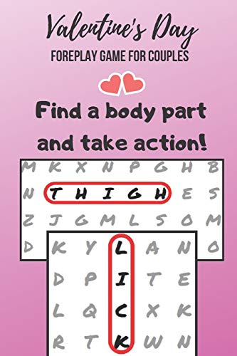 Valentine's Day Foreplay Game for Couples: Word Search Challenge for Adults | Large Print | Romantic & Naughty Puzzle Book | for Boyfriend, Girlfriend, Husband or Wife